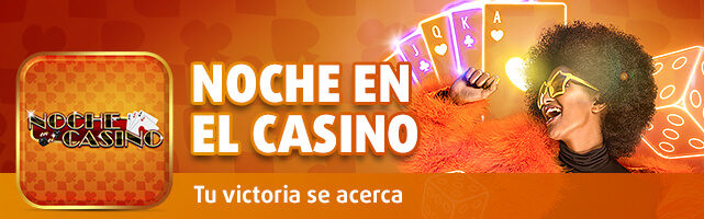 Rasca y Gana Noche en el casino