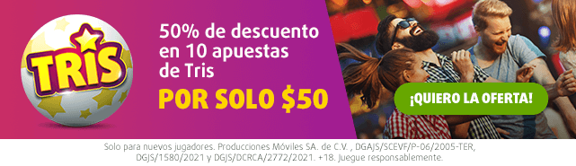 Oferta de Tris a mitad de precio