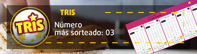 Números de la suerte lotería Tris