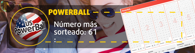 Números de la suerte para PowerBall