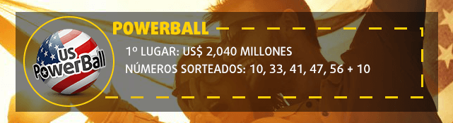 Primer ganador de PowerBall