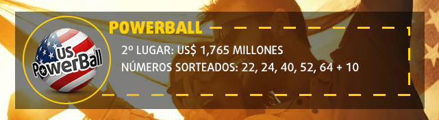 Segundo ganador de PowerBall